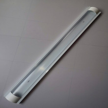 荧光日光灯支架T8双管格栅支架LED格栅灯支架超薄弧形防爆格栅灯