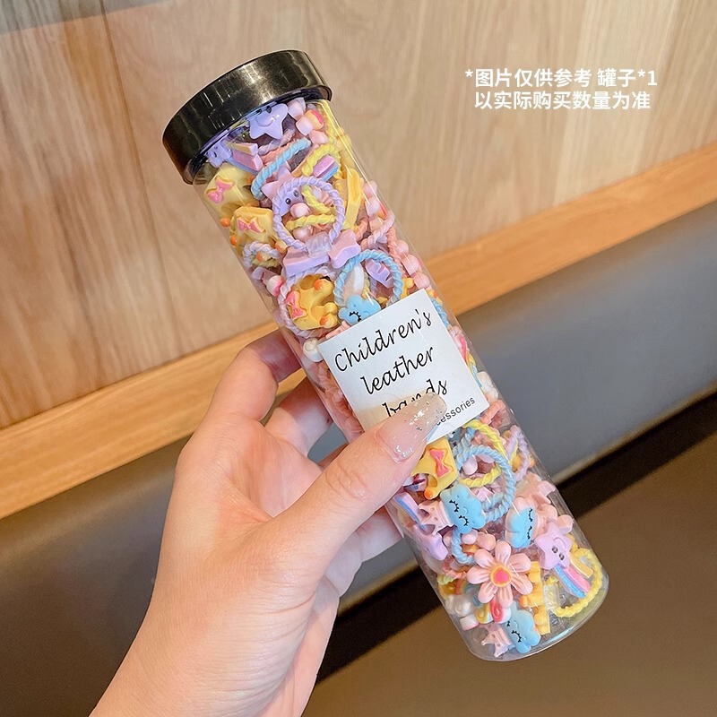宝宝拇指发圈女童皮筋弹性好不伤发可爱啾啾头绳扎头发橡皮筋|undefined