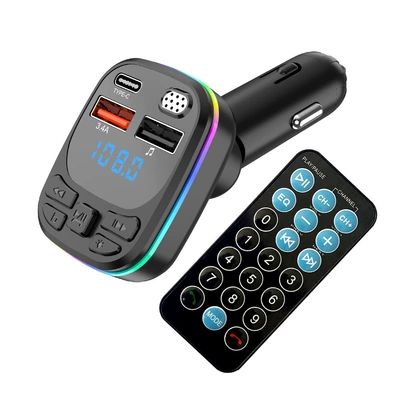 Adjustable Angle Fm Transmitter 5V3A | Car mp3