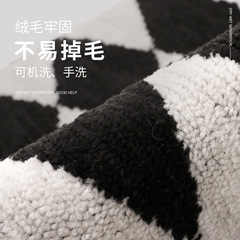 跨境幾何丙綸入戶進門地墊家用門口耐磨耐髒除塵腳墊吸水防滑地毯