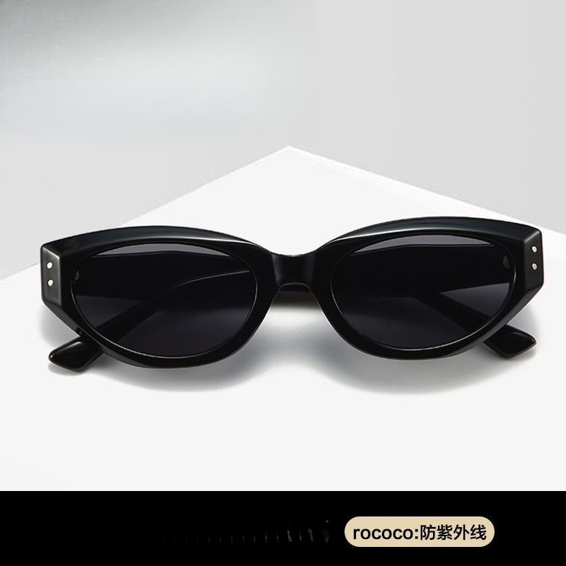Retro Cat's Eye gm Sunglasses Women's High Sense Jennie Star Glasses ROCOCO Sunglasses Polarized Anti-UV