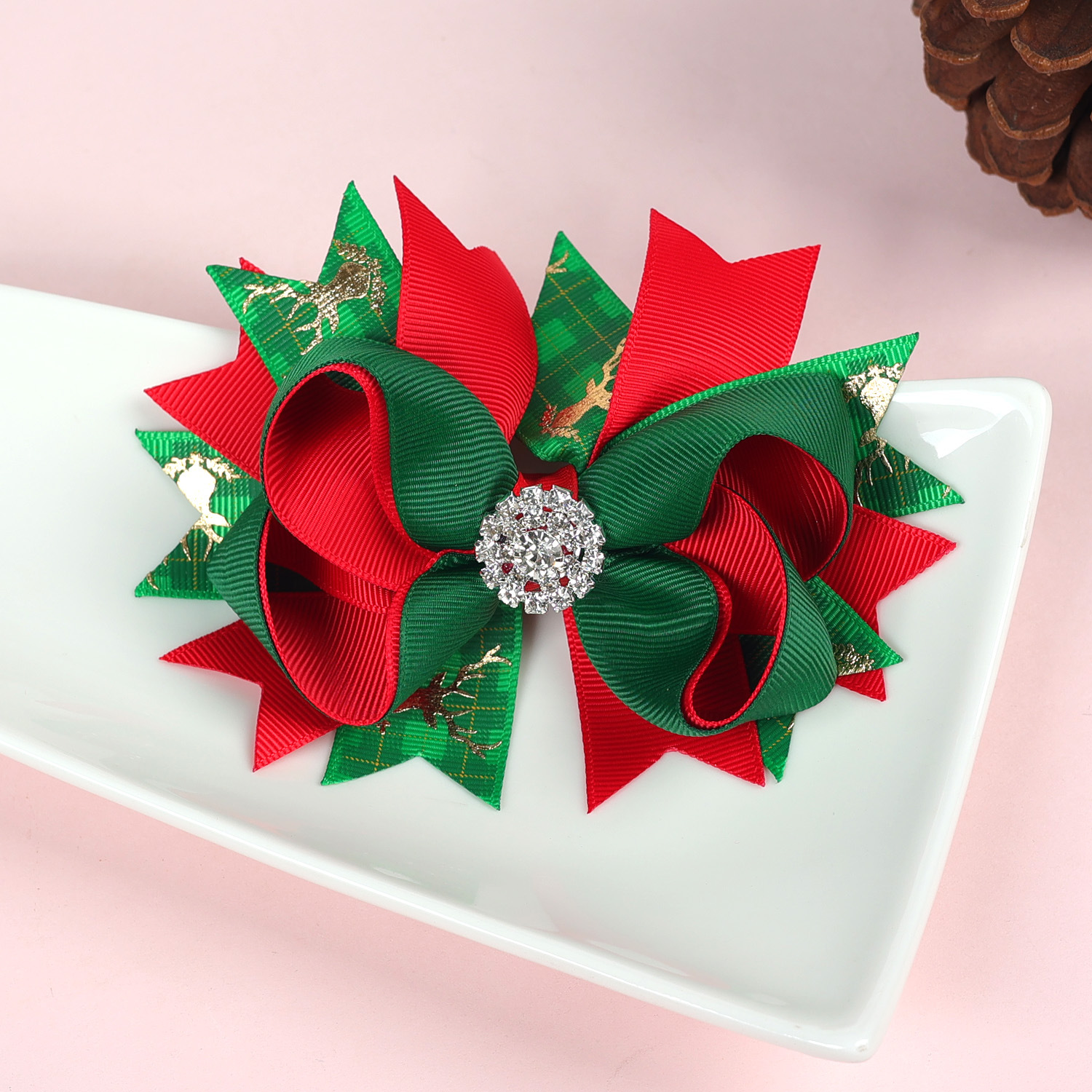 18g Weight Street Occasion Christmas Festival Women's Gender IG Style Style IG Style Women's Kids Hair Accessories 2