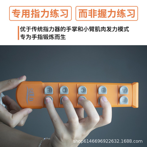 SOLO Guitar Finger Trainer Hand Shape Corrector Finger Positioner Finger Spread Trainer Scales and Fingerboard Practice Accessories
