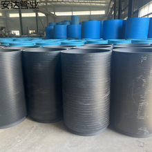 HDPE高密度聚乙烯顶拉置换管DN600*SN32 大口径用于排水排污 修复