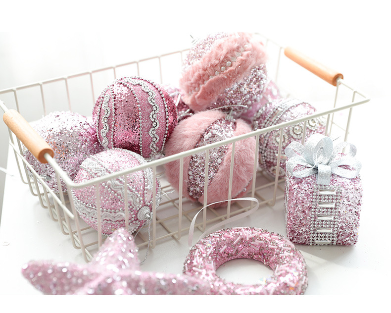 Christmas IG Style Letter Ball Bow Knot Plastic Foam Party Festival Hanging Ornaments display picture 6