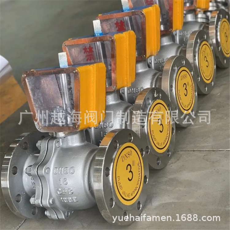 气动氧气球阀 YQ641F-40T 气动黄铜氧气涡轮球阀 禁油脱脂球阀