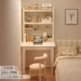 实木一体式卧室家用办公桌