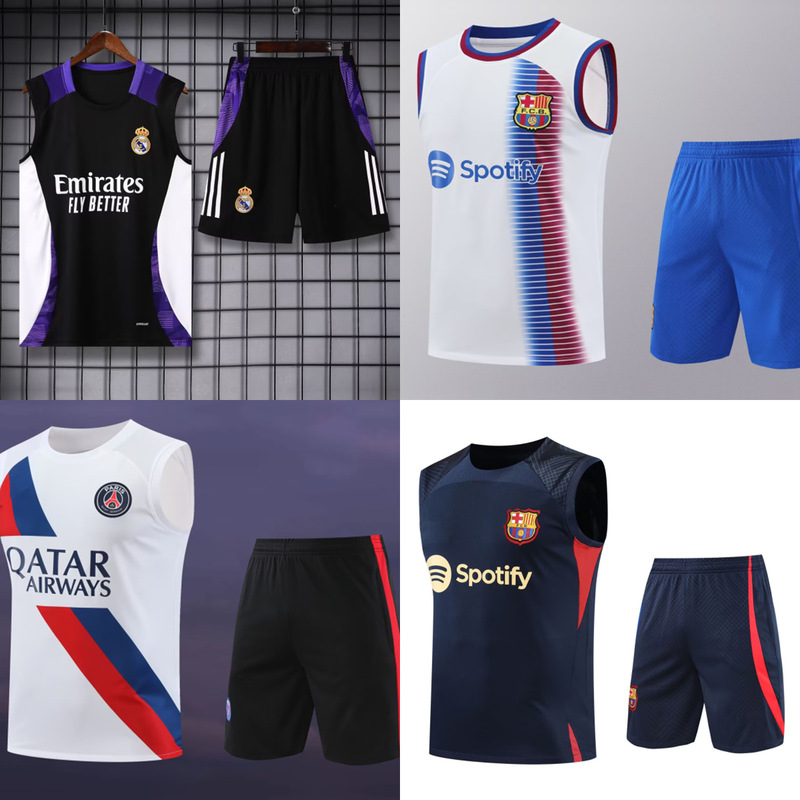 Real Madrid training uniform jersey Barcelona Argentina Paris football uniform vest sports suit a generation of hair