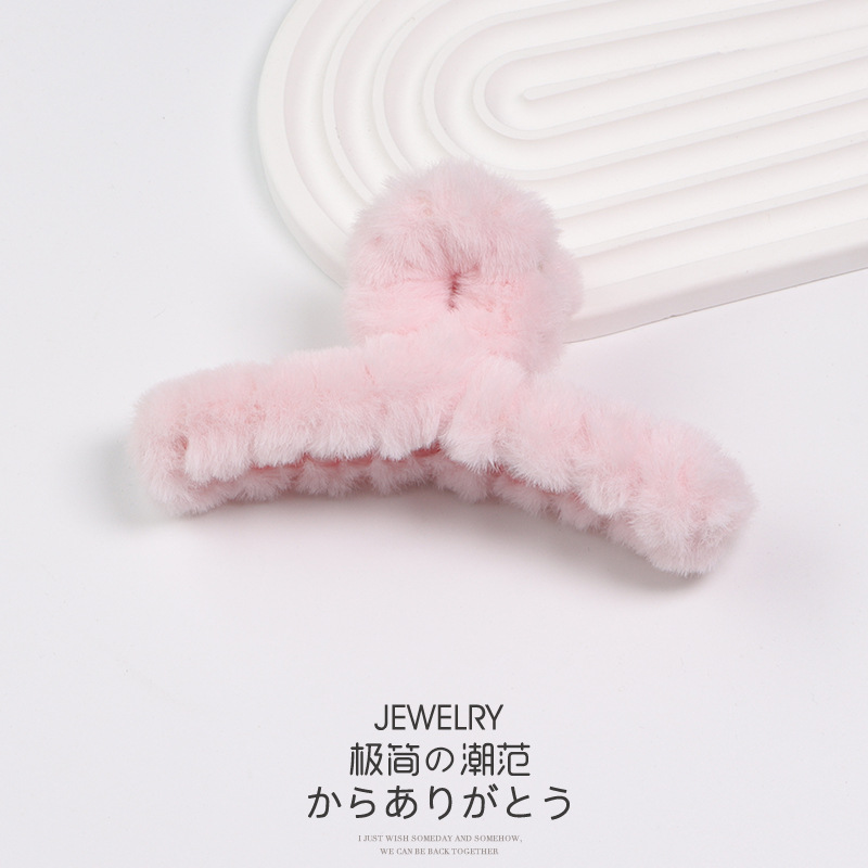 Corea del Sur elegante clip de pelo de las mujeres clip de helado tocado de alto grado horquilla de tiburón clip de pelo grande al por mayor