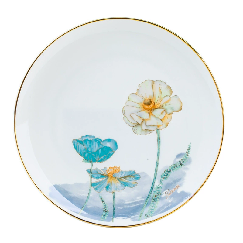 Set, ceramic high-end tableware, light luxury style, full set