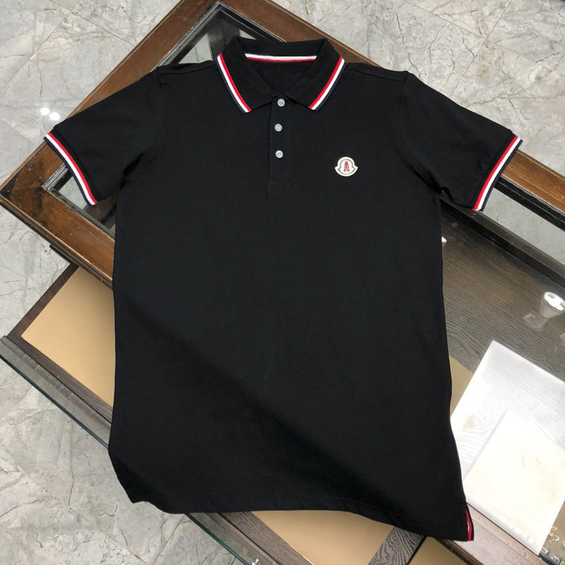 Cross-Border Foreign Trade Summer New Style Men's Polo Shirt Short-Sleeve Pure Cotton Turn-Down Collar Trendy Brand T-Shirt Men's Casual Wear Cross-Border Foreign Trade Summer New Style Men's Polo Shirt Short-Sleeve Pure Cotton Turn-Down Collar Trendy Brand T-Shirt Men's Casual Wear