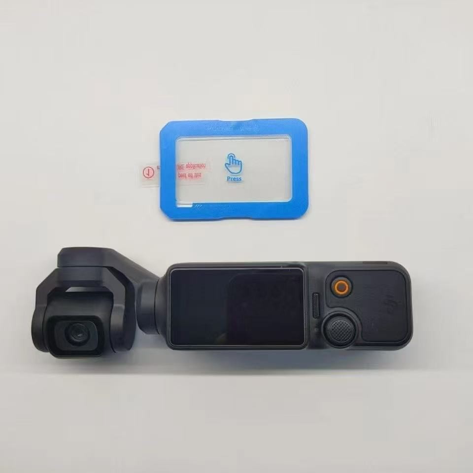 Aplicable a DJI Pocket4 posicionamiento de 3 segundos estabilizador de pantalla de película endurecida película de lente de alta definición película de cámara