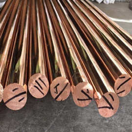 批发销售 Tu2紫铜圆形棒  实心紫铜棒材零切