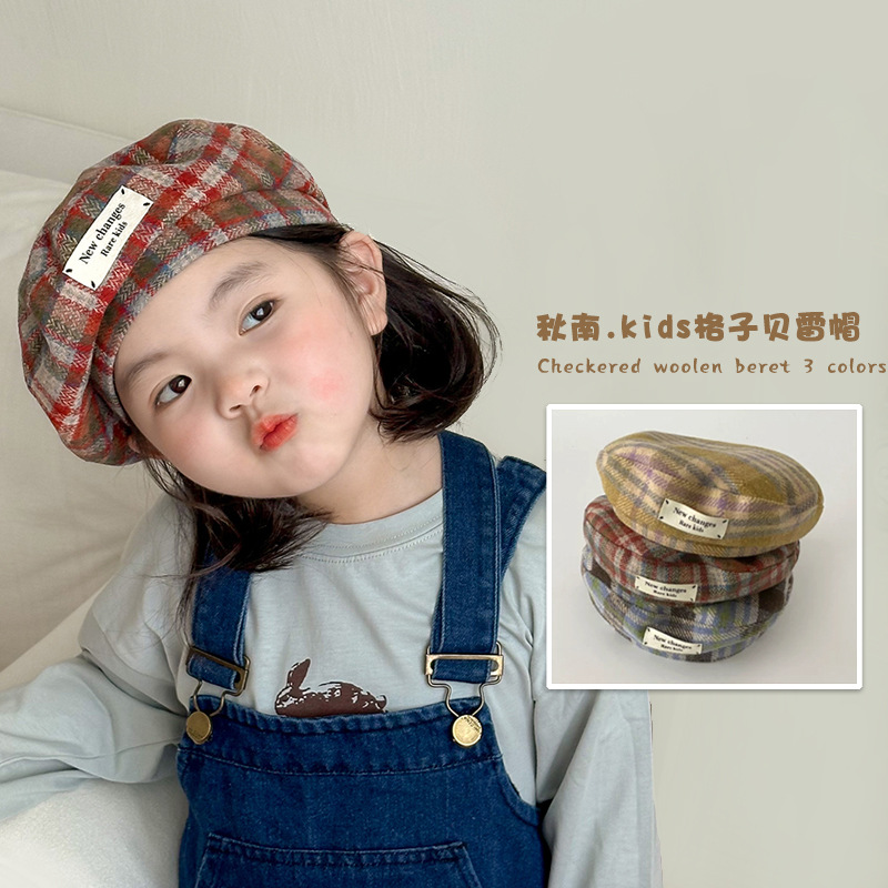 children's demi-season brand hat