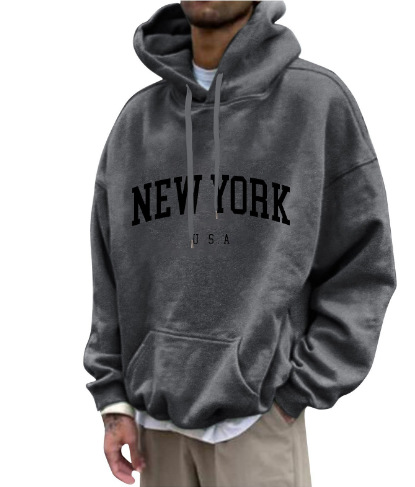 Mens Printed Oversized Hoodie Long Sleeve Casual Pullover Fashion_voghion.com