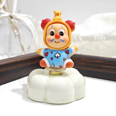 Circus Clown Star Character: Car ornaments - circus-star-6