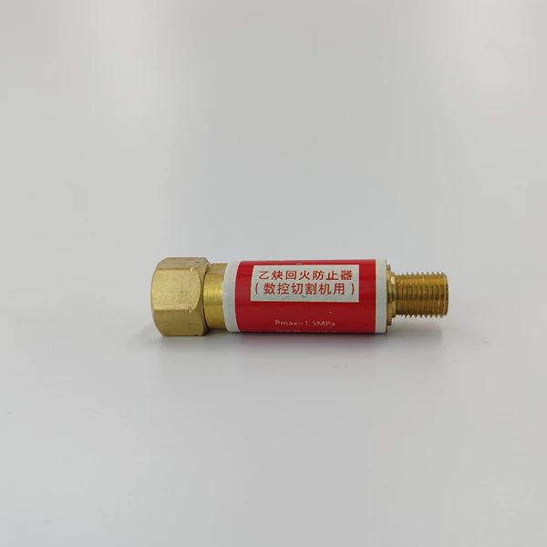 Acetylene tempering preventer for CNC cutting machine