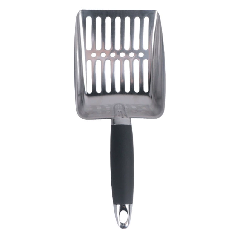 Металлическая Лопата для кошачьих туалетов утолщенная Лопата для кошачьих туалетов из нержавеющей стали бентонит тофу наполнитель для кошачьего туалета артефакт инструмент для чистки домашних животных