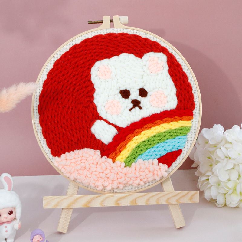 ロシアのスタンプ刺繍手作り diy ウール絵画カップルヘビ年装飾品刺繍ギフト材料パッケージ|undefined