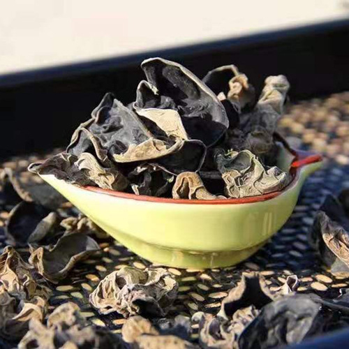 Xinjiang Baicheng black fungus 500g*2 bags of specialty dry goods small bowl of autumn fungus with thick flesh, no roots and no need to pick