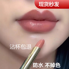 【现货秒发】新款正品口红不沾杯不掉色肉桂奶茶胡萝卜豆沙色雨衣