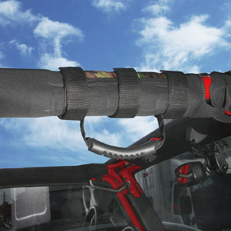 Car supplies car interior handle bus handle middle on and off armrest Oxford cloth Wrangler handle