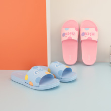 美人桥新款拖鞋女夏季外穿女士浴室家居卡通厚底一字拖鞋厂家批发