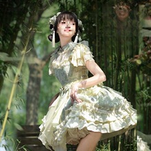 中华风lolita风op成人洛丽塔连衣裙夏季lo裙日常公主