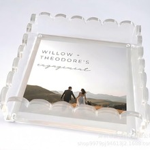 �羳Scalloped Acrylic Tray͸�����΁������бP����������бP