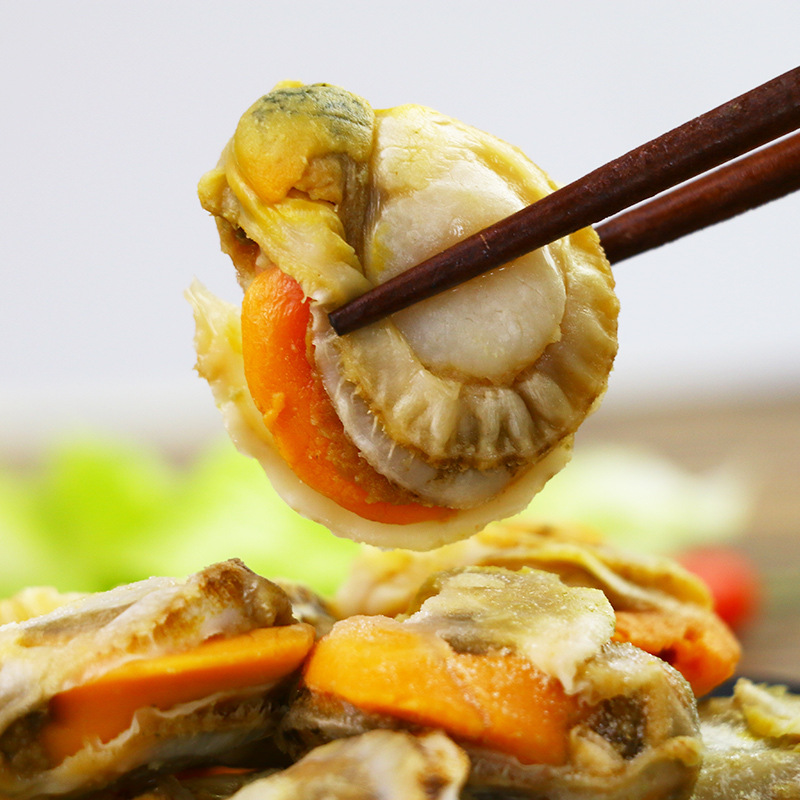 扇贝肉鲜活速冻冷冻新鲜现剥海鲜水产烧烤瑶柱大号虾夷贝去壳袋装