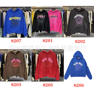 Young Thug����ͬ��Sp5der 555555 Pink Hoodie ëȦ�Bñ�l������