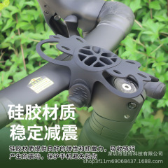 自行车手机支架弹力硅胶骑行导航固定支架山地车公路车防震手机架