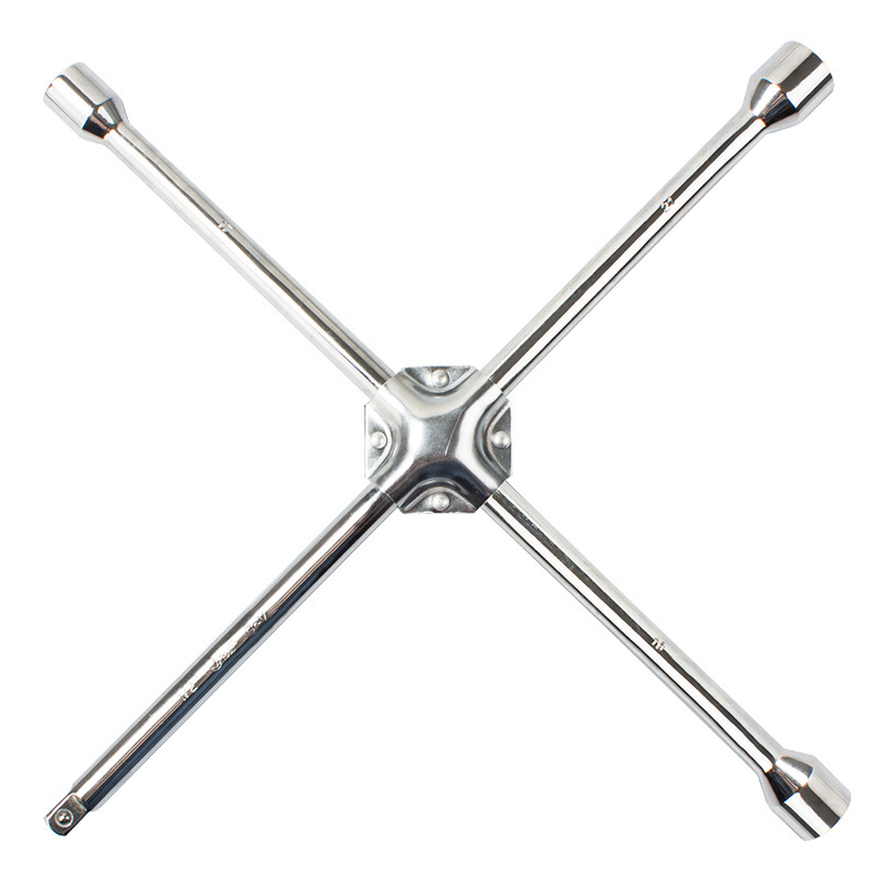 捷科4WLW-500十字轮胎扳手套筒拆卸换轮胎工具17/19/21mm1/2寸