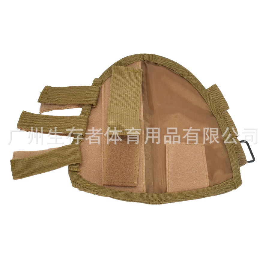 Bolsa de accesorios tácticos directos de fábrica, bolsas de barbilla multifuncionales, bolsas de balas de camuflaje, bolsas traseras, funda táctica