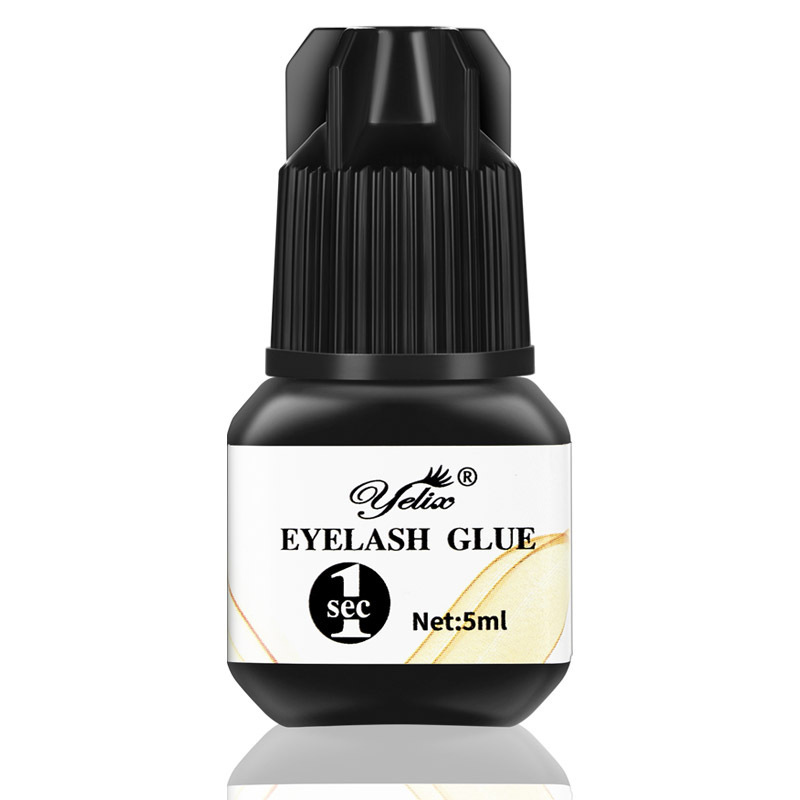 Fábrica especial al por mayor impermeable bajo olor sin irritación persistente injerto pegamento de pestañas secado rápido de belleza de pestañas