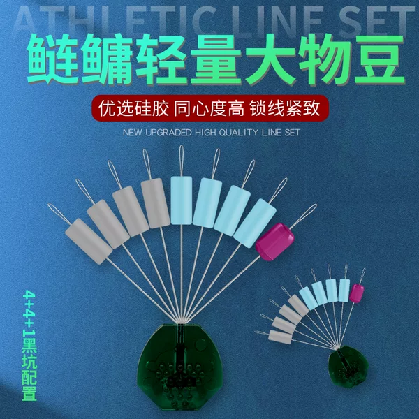 Silver carp and bighead carp light and large quantity bean fishing gear fishing accessories black pit fishing silver carp and bighead carp silver carp and silver carp giant space bean