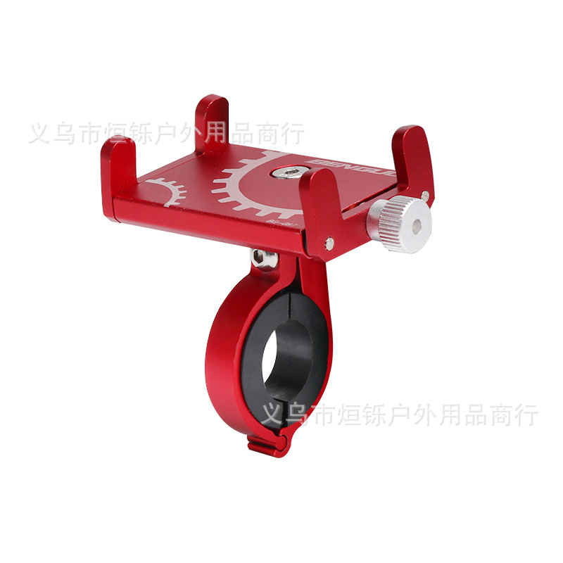 Bicycle Mobile Phone Holder Aluminum Alloy Fixed Navigation Mountain Bike Road Bike Mobile Phone Holder Bicycle Riding