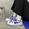 Breathable summer footwear, sneakers for beloved, white shoes for leisure