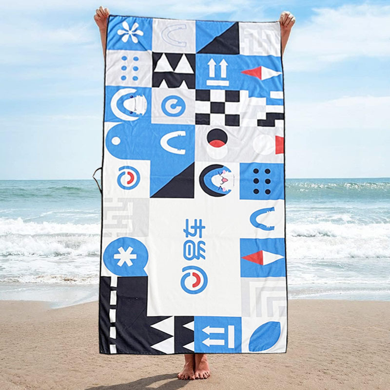 Yiche.Com Microfiber Beach Towel Promotional Gifts Peripheral Heat Transfer Thickeneded Printed Bath Towel Small Batch Customization Yiche.Com Microfiber Beach Towel Promotional Gifts Peripheral Heat Transfer Thickeneded Printed Bath Towel Small Batch Customization