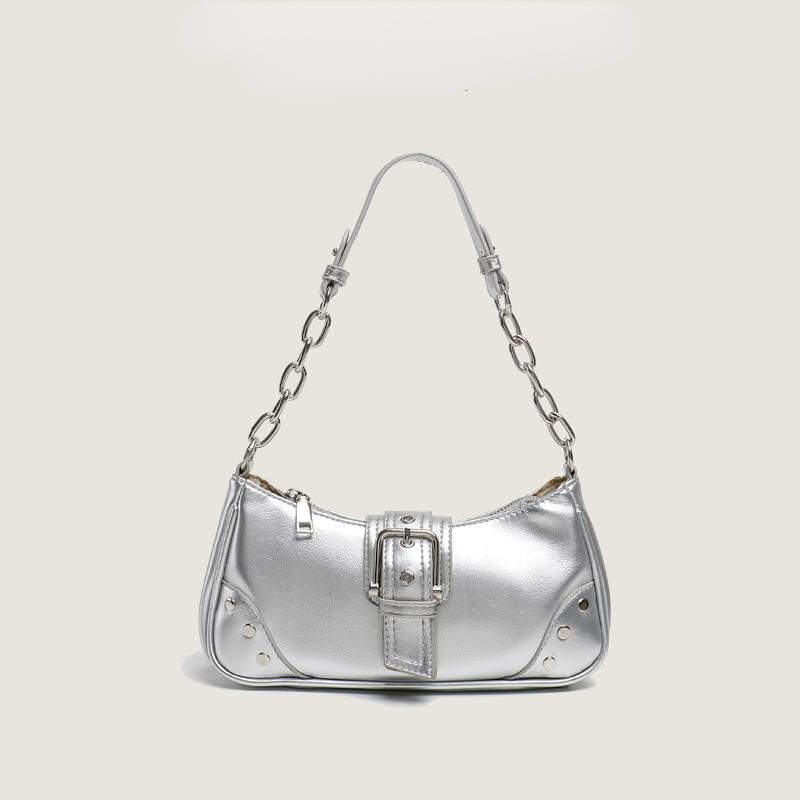 Original nuevo bolso nicho textura baguette bolsa retro axila bolsa todo partido ins bolso de hombro bolso de las mujeres al por mayor