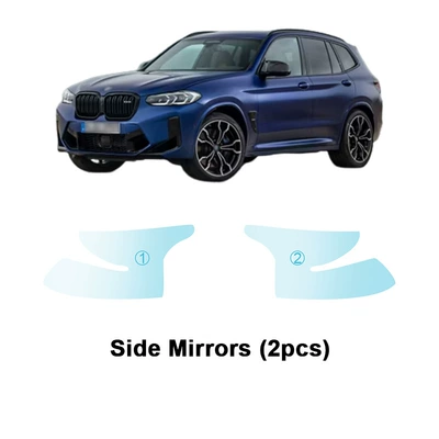 Cross-border M G01TPU: Automotive Film - tpu-transparent-protective-film-bmw-x3m-sport-m-g01-rearview-mirror-tpu-protective-film