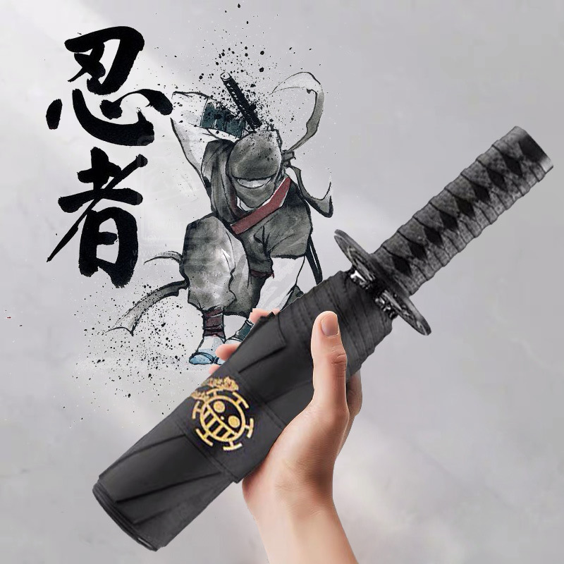 Spot Umbrella Knife Defense Three-fold Knife Umbrella Chinese Antique Martial Style Knife Umbrella Men's Handsome Long Handle Creative Anime Umbrella Spot Umbrella Knife Defense Three-fold Knife Umbrella Chinese Antique Martial Style Knife Umbrella Men's Handsome Long Handle Creative Anime Umbrella