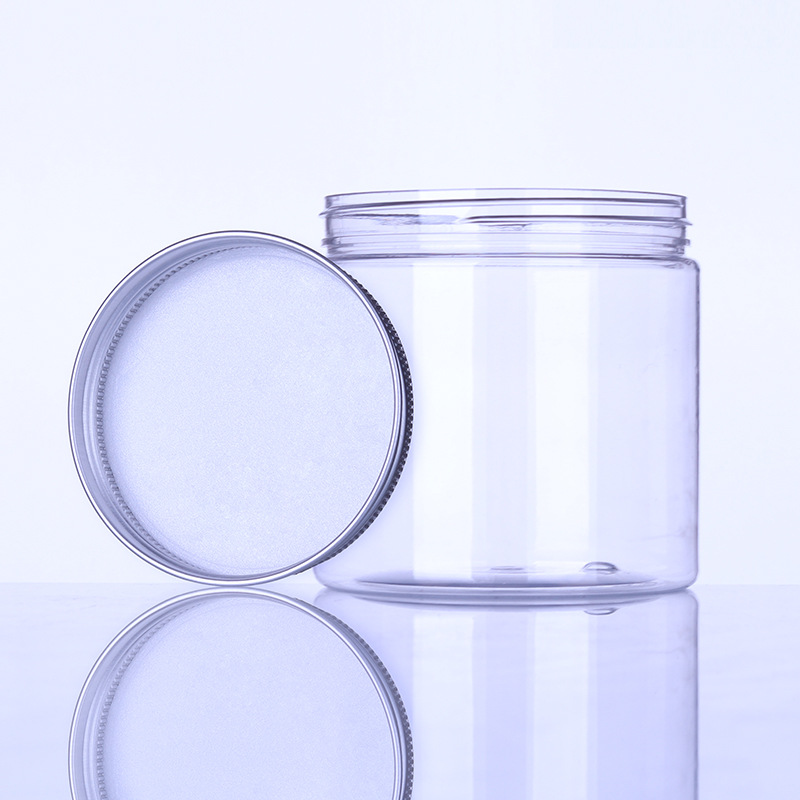 Bulk 100ml 200ml transparent wide-mouth bottles, 68 toothpaste cream bottles, honey bottles, flower tea cans, PET plastic bottles