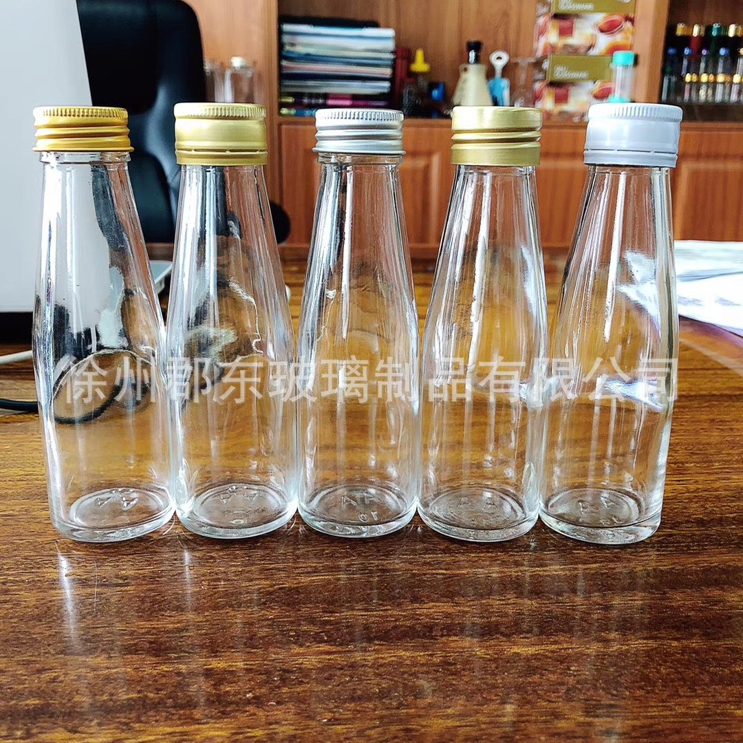 燕窝瓶 100ml饮料瓶精白料保健品瓶 玻璃小酒瓶