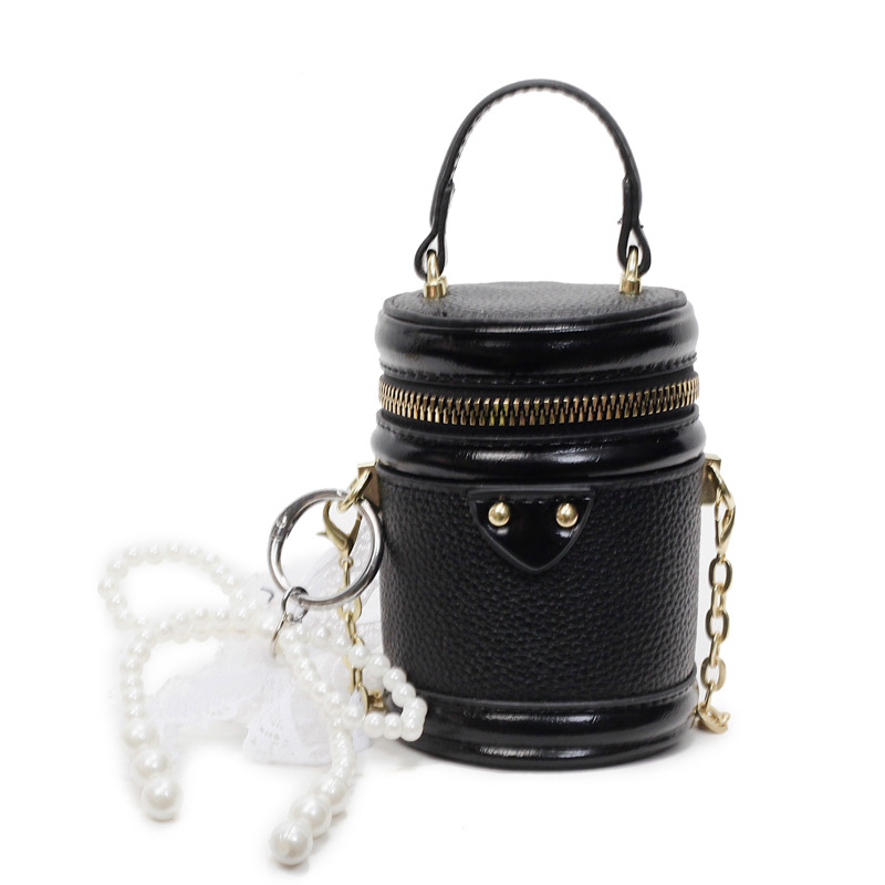 Transfronterizo de alta calidad moda mini bolso de cubo portátil para mujeres 2025 nuevo nicho de diseño universal mochila de hombro