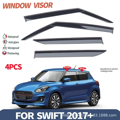Suitable for Suzuki Swift Rain Shield Rain Visor Suzuki Swift A2L 2017+ Windowvisor