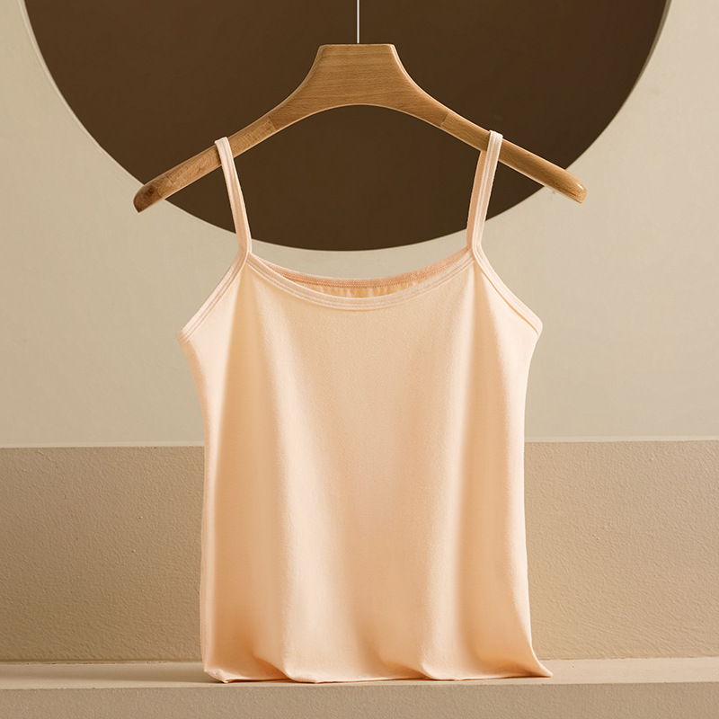 Nueva camisola de algodón desnuda para mujer