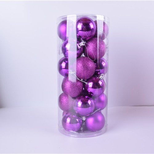 3cmクリスマスボール24パッククリスマス装飾品クリスマスツリーペンダントクリスマスボールギフトボックスセット|undefined