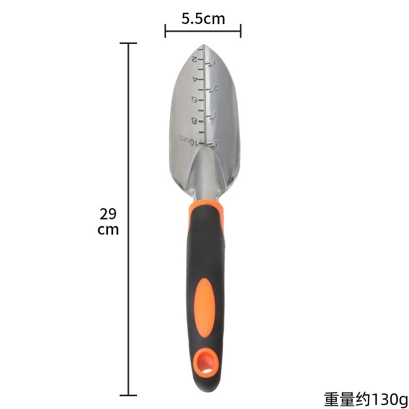 金華園芸工具セット、アルミ合金海狩り道具、花シャベル、山菜掘り、鉢植え、植栽スケールシャベル、5点セット|undefined