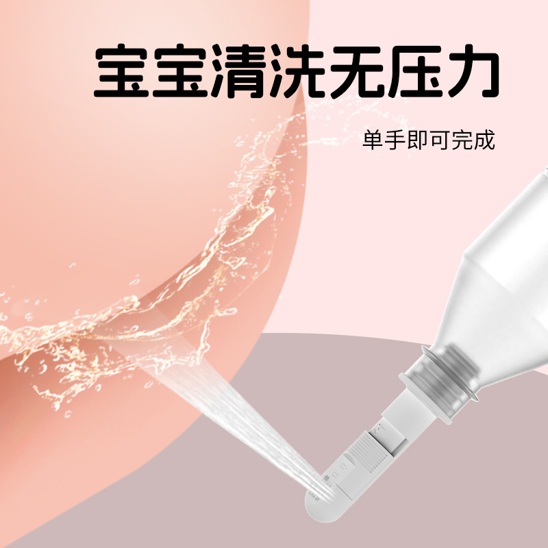 Perineal Irrigator Handheld Bidet Sprayer for Travel, Portable Medical Device for Cleaning Private Parts, Vagina, and 